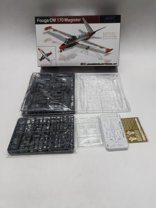 Fouga CM.170 Magister Airplane Model Kit | AMK 88004 1/48