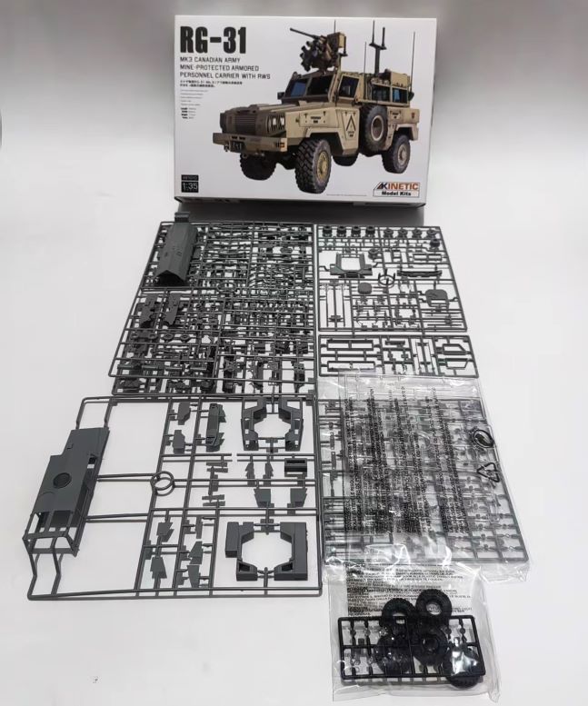 Kinetic K-61010 1/35 Canada RG-31 MK3 Armored Personnel Carrier w/RWS Model Kit