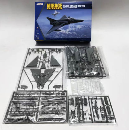 KINETIC K48058 1/48 Swiss Mirage IIIS/RS Airplane Model Kit