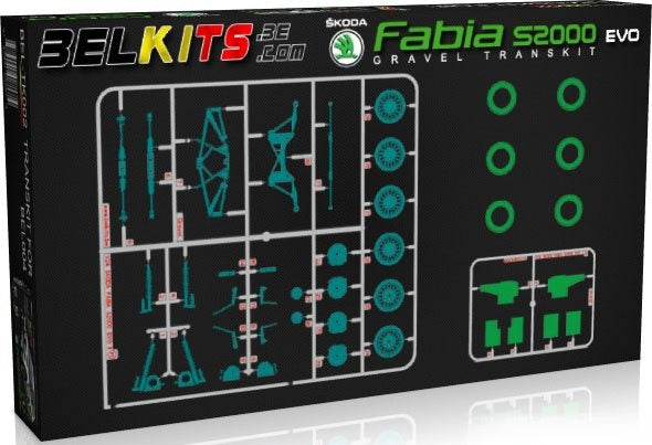 BELKITS BELTK002 1/24 Fabia S2000 EVO Gravel Specs Conversion Kit (for BEL004)