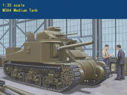 Trumpeter 63518 1/35 US M3A4 Medium Tank Model Kit
