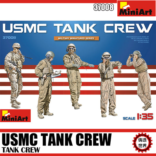 MiniArt 37008 1/35 USMC Tank Crew