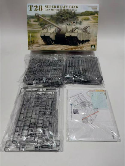 TAKOM 2209 1/35 T28 Super (Gun Motor Carriage T95)Tank Model Kit