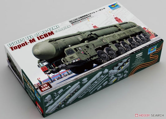 Trumpeter 01082 1/35 15U175 TEL OF RS-12M Topol-M Plastic model kit