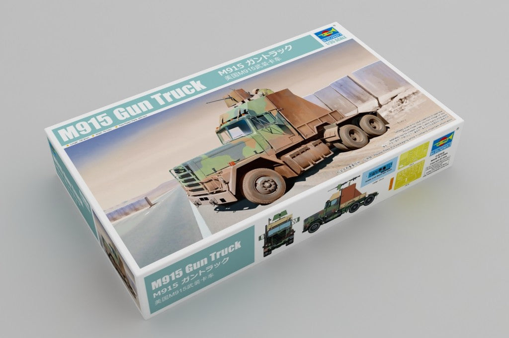 Trumpeter 01084 1:35 Scale M915 Gun Truck Plastic Model Assembly Kit
