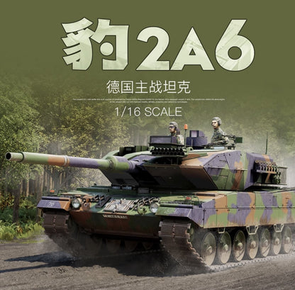 Trumpeter 00966 1/16 German Leopard 2A6 Main Battle Tank Model Kit