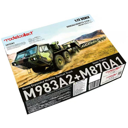 Collect UA72361 1/72 M983A2+M870A1 Expanded Mobility Tactical Truck Semi-Trailer