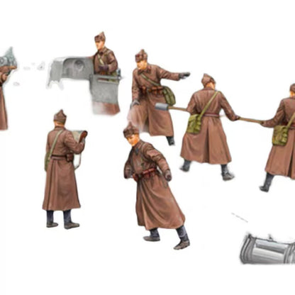 Trumpeter 1/35 00427 Soviet Howitzer Artillery Crew