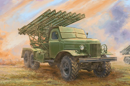 TRUMPETER 01075 1:35 Soviet 2B7 Multiple Rocket Launcher BM-13 NM Model Kit