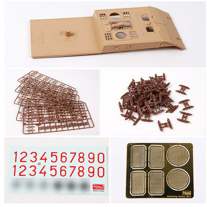 Amusing 35A026 1/35 German Waffenträger auf E-100 WT Weapon Carrier Plastic Model Kit