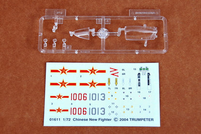 Trumpeter 1/72 01611 Chinese J-10 Fighter