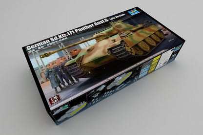 Trumpeter 00929 1/16 Scale German Panther G Late Military Model Kit-Late Version