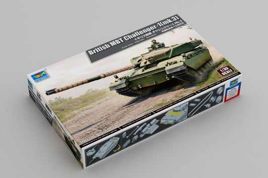 Trumpeter 09611 1/35 British MBT Challenger-1 "mk.3" Military Assembly Model Kit