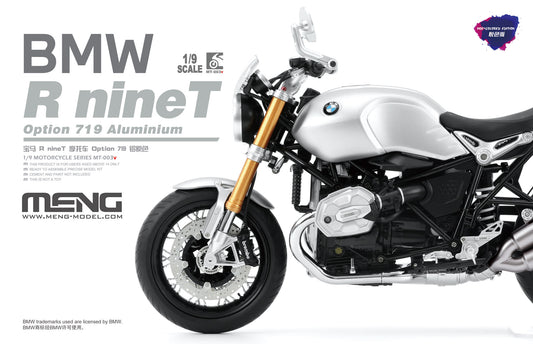 MENG MT-003V 1/9 Motorcycle Series R nineT Option 719 Aluminium Primary Colour