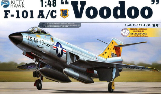 Kitty Hawk 80115 1/48 F-101 A/C Voodoo Model Kit