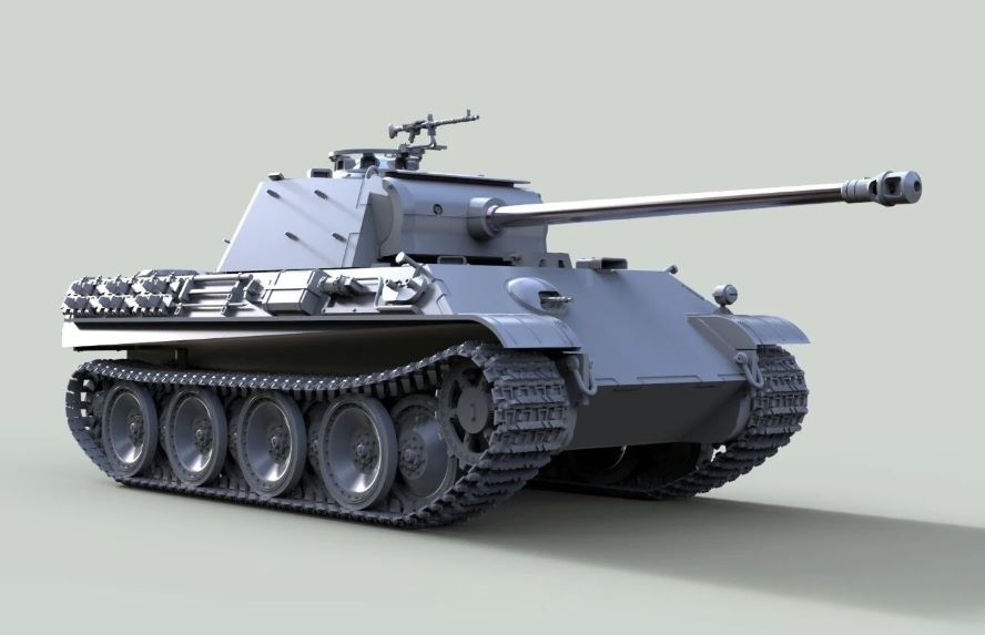 1/35 Germany Panther G Medium Tank Assembly Model Kit | Tiger 4904