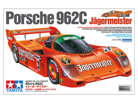 Tamiya TA24372 1/24 962C J?GERMEISTER  Sports Car Series Model Kit