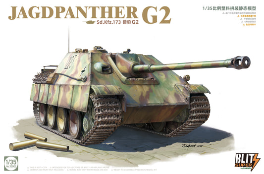 TAKOM 35002 1/35 Germany Jagdpanther G2 (Sd.Kfz.173)  Tank Destroyer Model Kit ModelHive