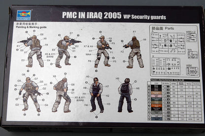 TRUMPETER 00420 1/35 Scale PMC IN IRAQ 2005 VIP Securlty guards
