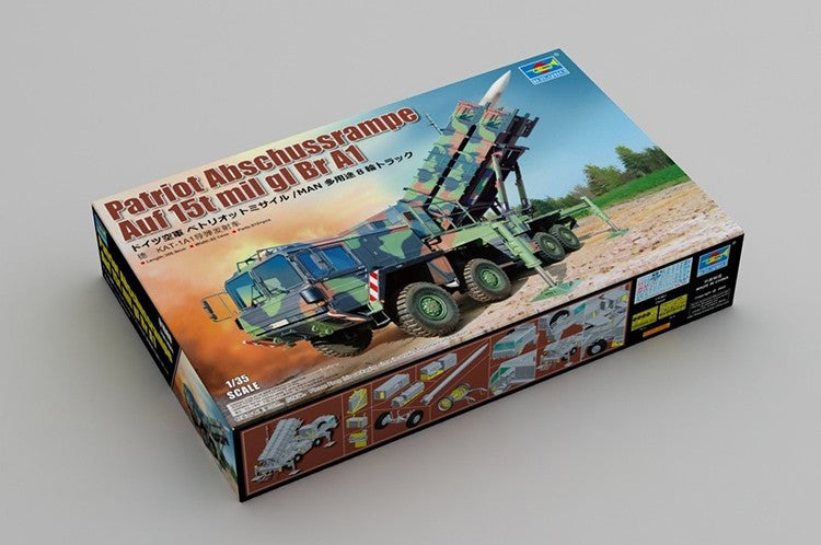 Trumpeter Models 01088 1/35 Patriot SAM Launching System Plastic Model Kit