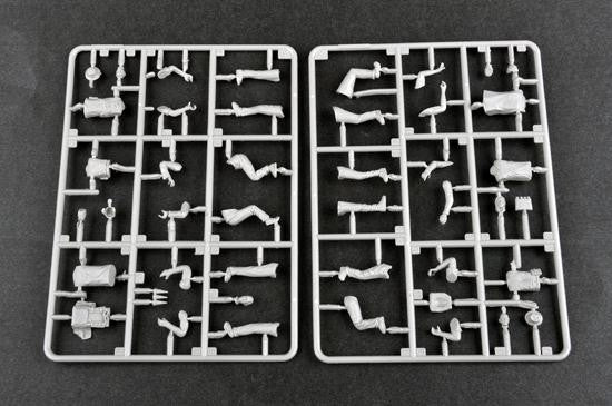 Trumpeter 00438 1/35 African Freedom Fighters Model Kit