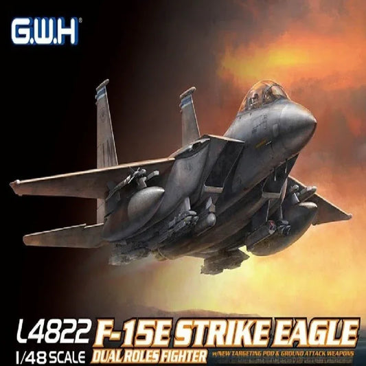 GreatWall 1/48 L4822 F-15E Strike Eagle Dual Roles Fighter Top quality - ModelHives