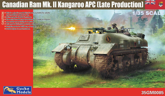 Gecko Models 35GM0085 1/35 Canadian Ram Mk. II Kangaroo APC (Late Production) ModelHive