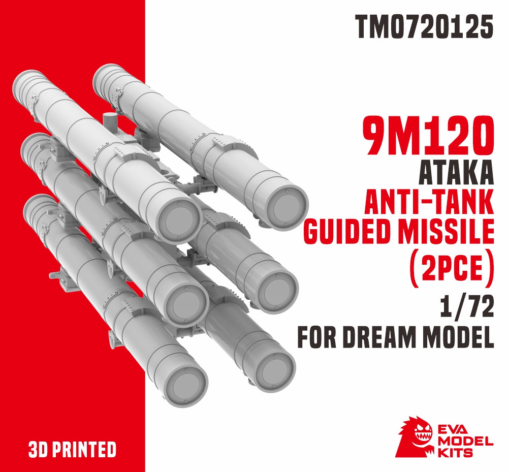 TM0720125 1/72 9M120 ATAKA Anti-Tank Guided Missile£¨2pce£©For Dream Model