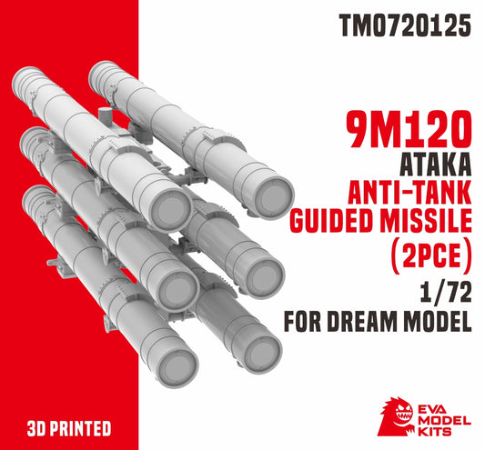 TM0720125 1/72 9M120 ATAKA Anti-Tank Guided Missile£¨2pce£©For Dream Model