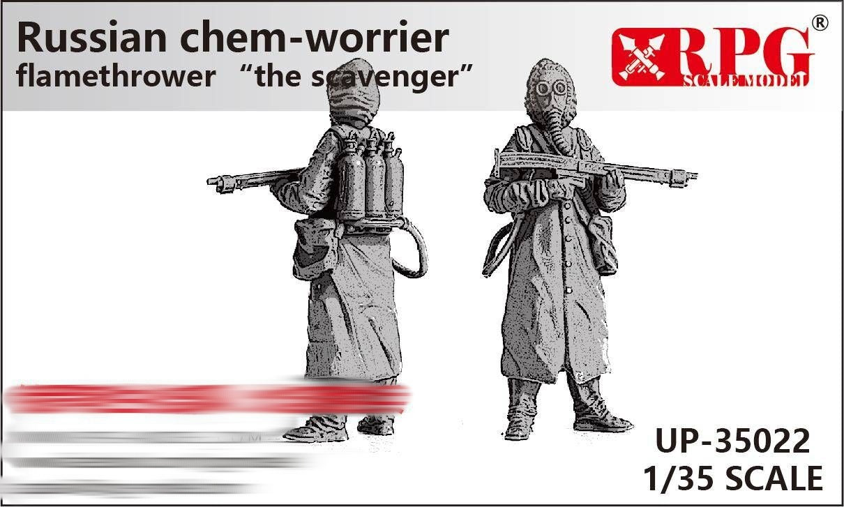 RPG Model UP-35022 1/35 Russian chem-worrierflamethrower¡°the sgavenger¡±