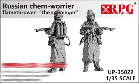 RPG Model UP-35022 1/35 Russian chem-worrierflamethrower¡°the sgavenger¡±