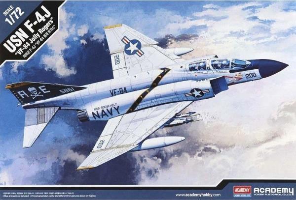 Academy AC12529 1/72 USN F-4J "VF-84 Jolly Rogers" PLASTIC MODEL kit