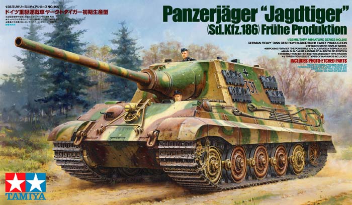 Tamiya 35295 1:35 SCALE Panzerjager "Jagdtiger¡±£¨Sd.kfz.186£©Fruhe Produktion
kit