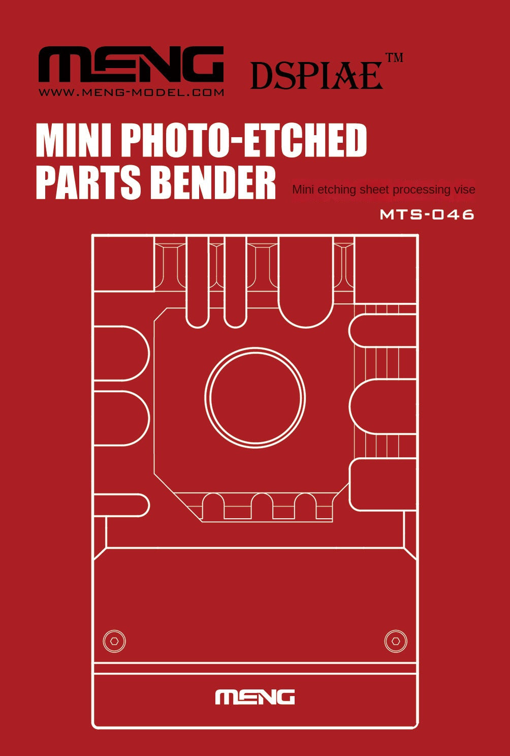 Meng MTS-046  MINI PHOTO-ETCHED PARTS BENDER