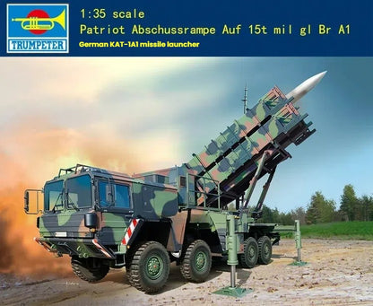 Trumpeter Models 01088 1/35 Patriot SAM Launching System Plastic Model Kit