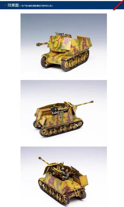 Trumpeter 1/35 00354 German Panzerjager 39(H) w/PAK 40