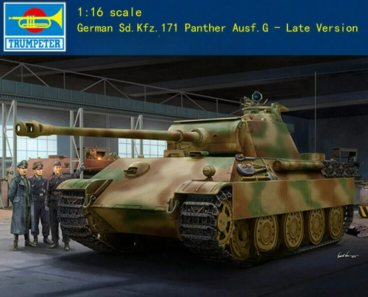 Trumpeter 00929 1/16 Scale German Panther G Late Military Model Kit-Late Version