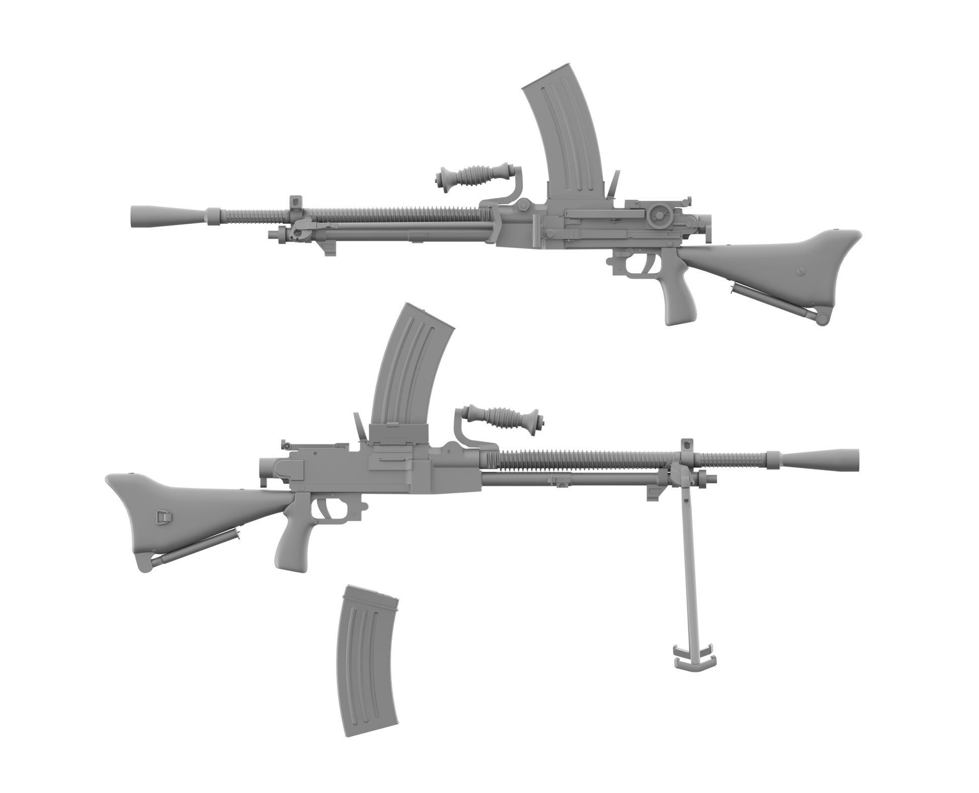 Rheinmetall 35071 1/35 Type 99 Tank Machine Gun (4-pack)