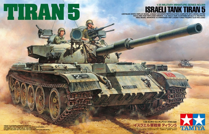 Tamiya 35328 1/35 Scale Israeli Tank Tiran 5 Plastic Assembly Model kit