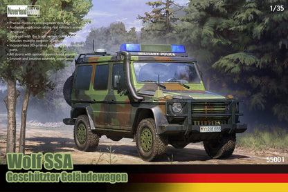1/35 "WOLF" SSA Geländewagen Geschützter Armored Car Kit has released.