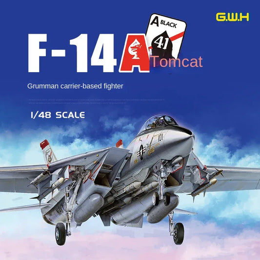 Great Wall Hobby G.W.H L4832 1/48 Scale Grumman F-14A Tomcat Air Craft Model Kit - ModelHives