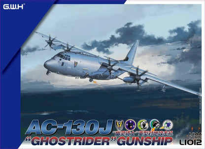 Great Wall L1012 1/144 AC-130J 'GHOSTRIDER' GUNSHIP Heavy Ground Attack Aircraft - ModelHives
