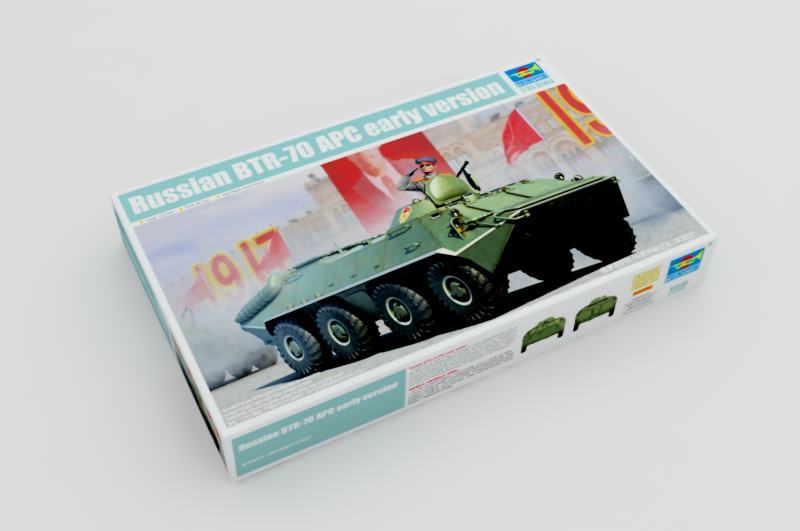Trumpeter 1/35 01590 Russian BTR-70 APC "Early Version"