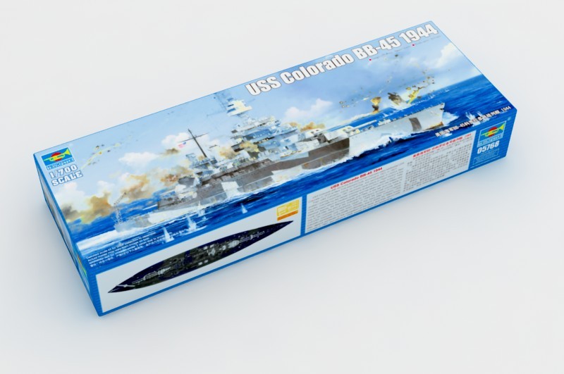 Trumpeter 1/700 05768 USS Colorado BB-45 1944