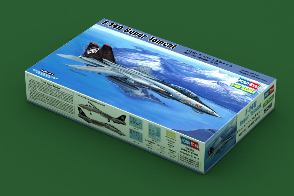 Hobbyboss 1/48 80368 F-14D Tomcat