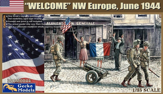 Gecko Models 35GM0044 1/35 "WELCOME"  NW Europe, June 1944 ModelHive