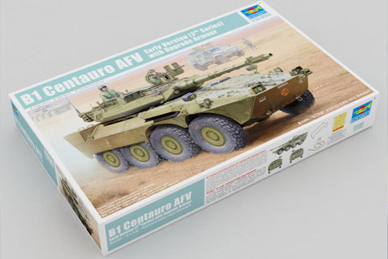 Trumpeter 1/35 01564 B1 Centauro Early Verslon w/Upgrade Armour