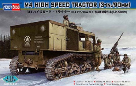 Hobbyboss  82407 1/35 M4 High Speed Tractor 3-in./90mm Model Kit