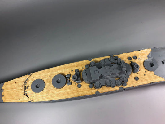 CY350041 Wooden Deck for Tamiya 78031 1/350 Scale Japanese Battleship Musashi