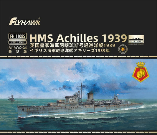 Flyhawk FH1108S 1/700 HMS Cruiser Achilles 1939 [Deluxe Edition]